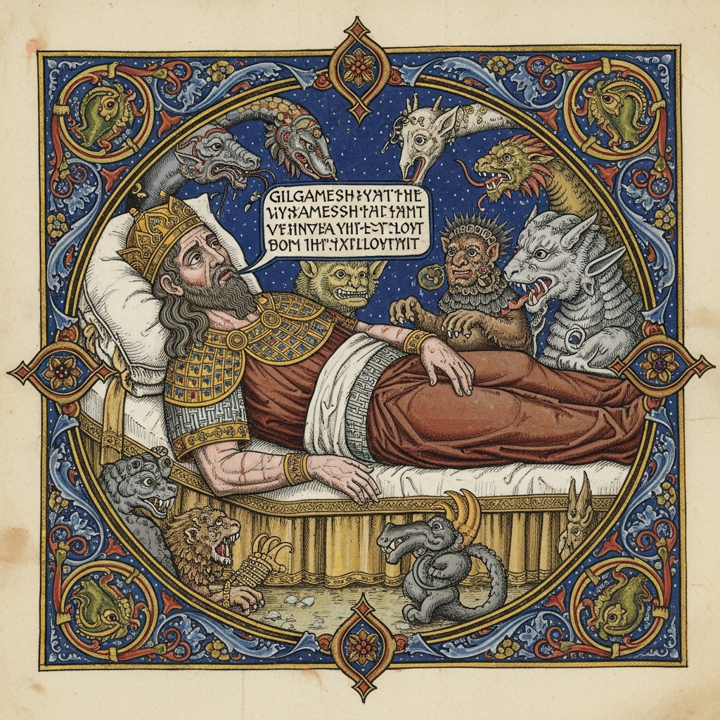 Gilgamesh Loses Immortality