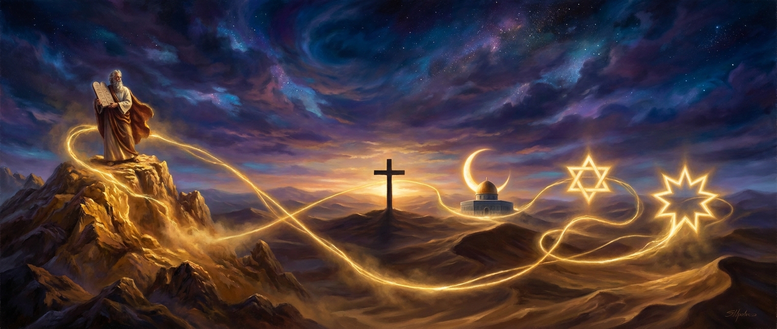 Abrahamic — epic cinematic painting