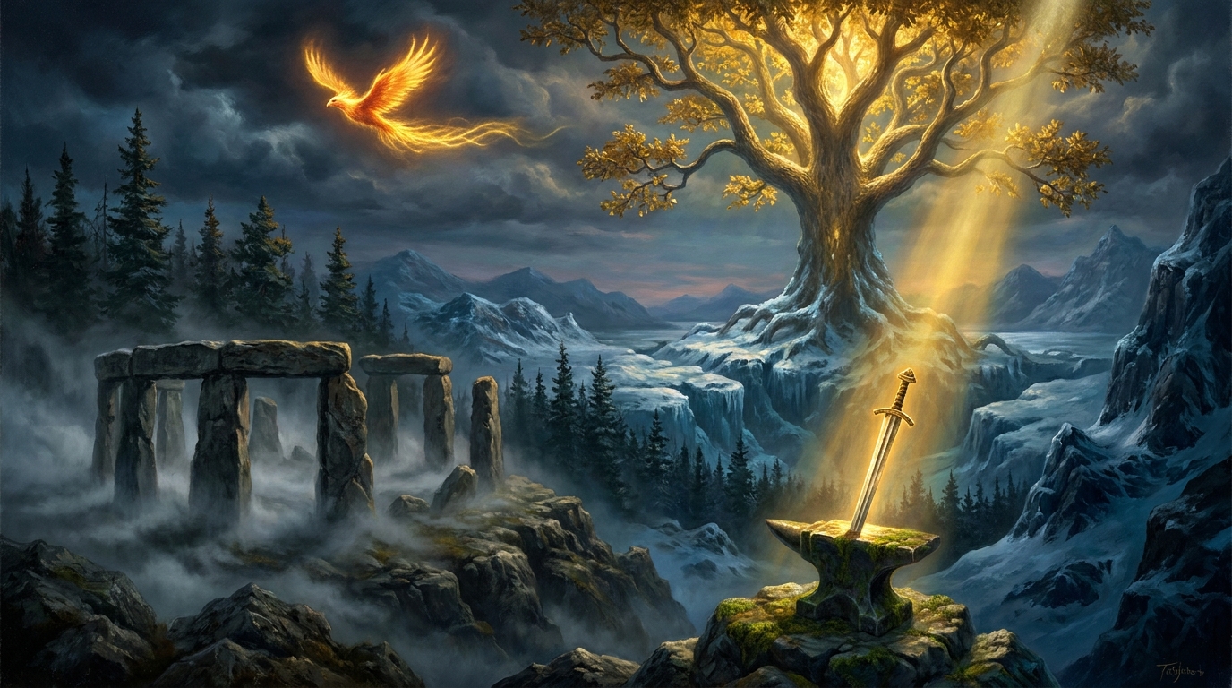 Northern — epic cinematic painting