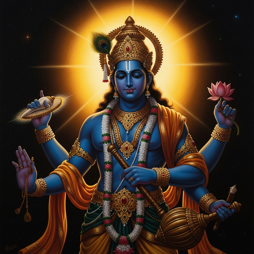 Vishnu's Sudarshana Chakra cuts through the air. The body divides. Each piece falls through the sky toward the places on the earth that will be named for it — a breast here, a hand there, a finger in the far hills. The goddess distributes herself as the map of the holy.