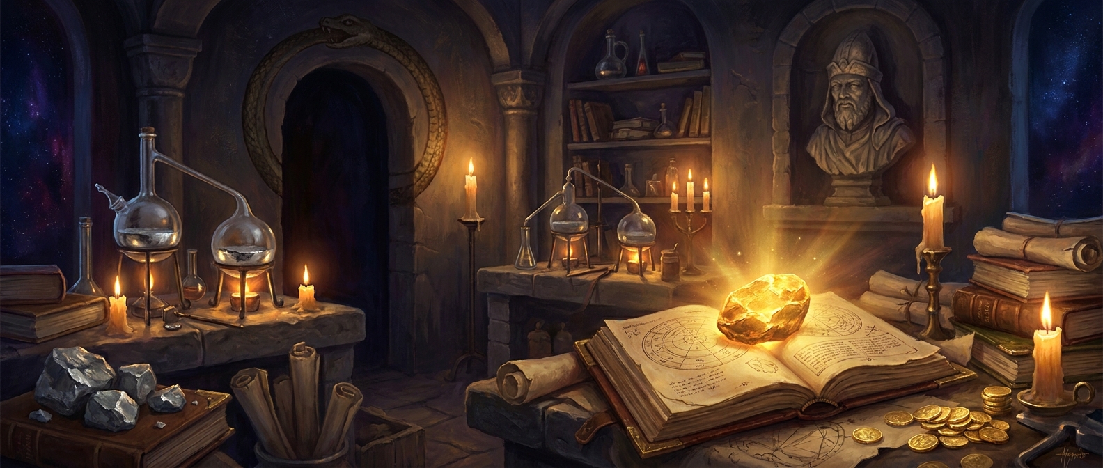 Alchemical — epic cinematic painting