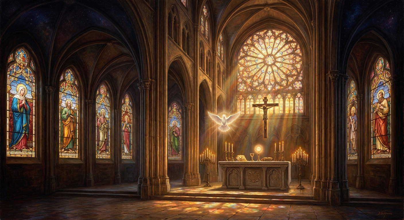 Christian — epic cinematic painting