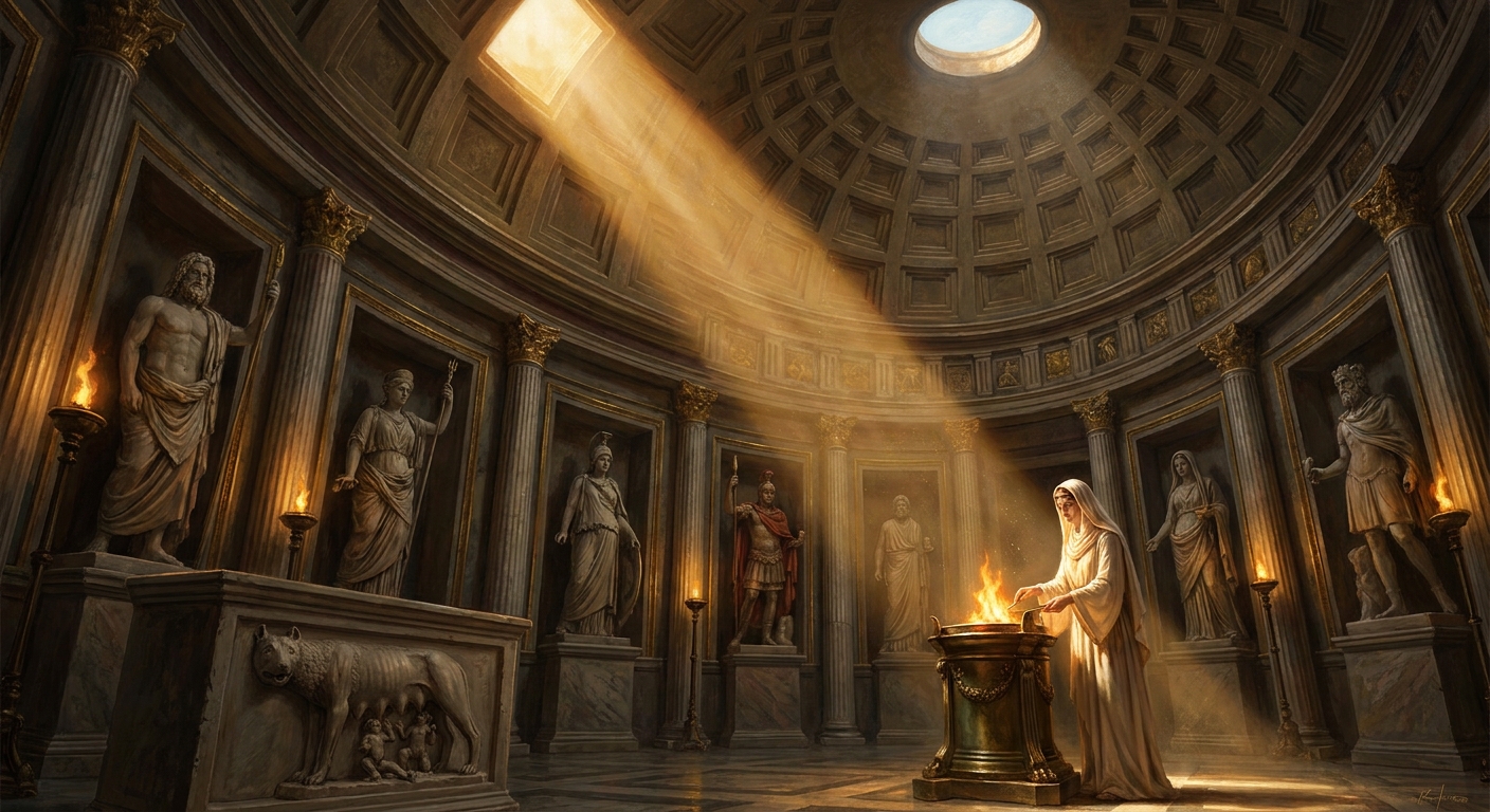 Roman — epic cinematic painting
