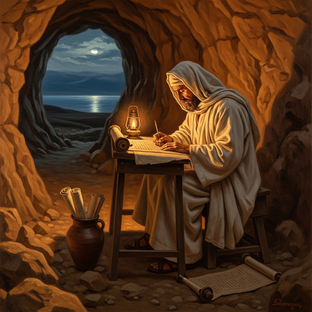 The Dead Sea Scrolls — illustration