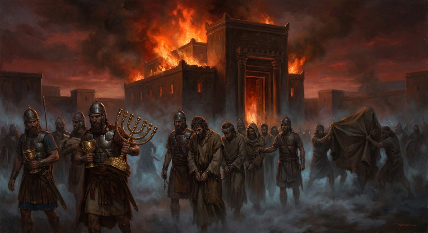 Temple Destroyed 586 BC
