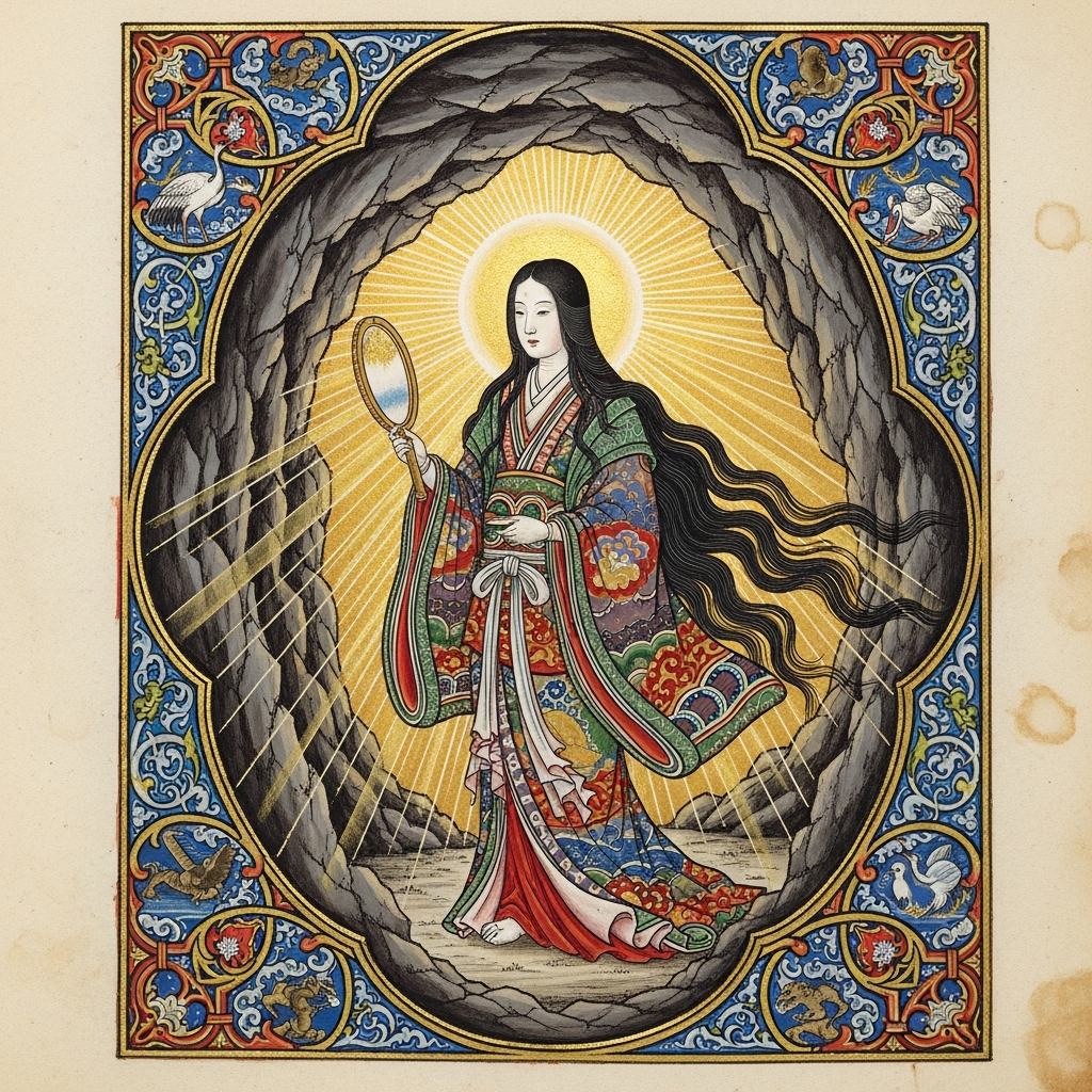 Portrait of Amaterasu Omikami