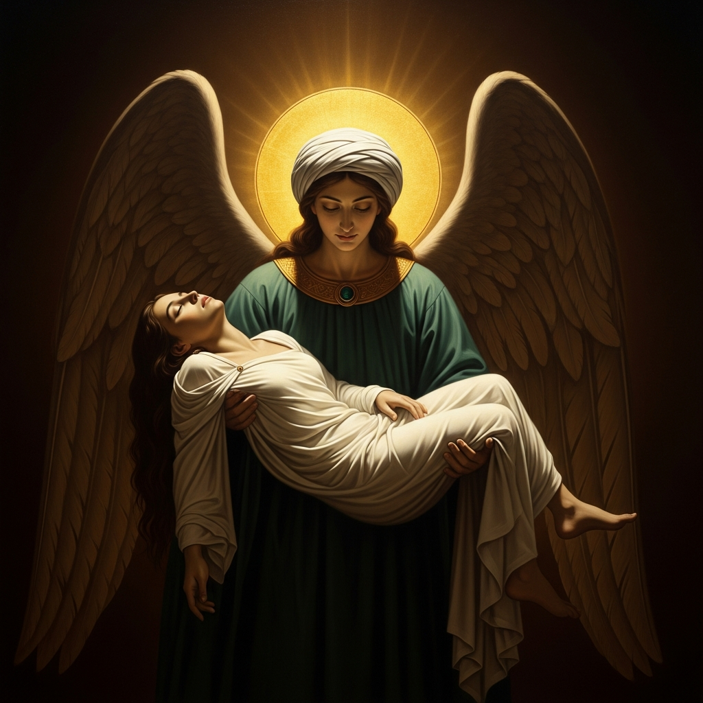 Portrait of Azrael — The Compassionate Reaper