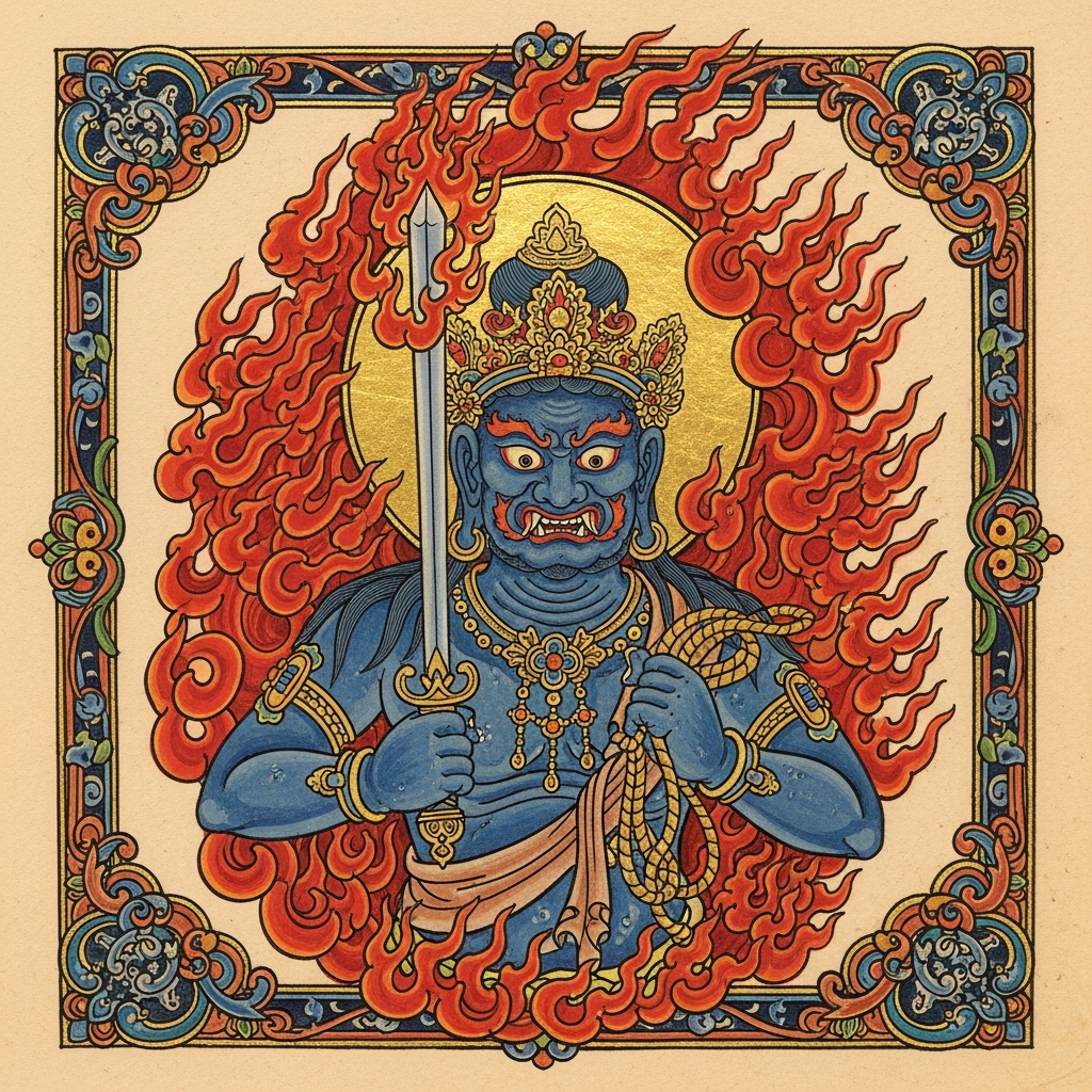 Portrait of Fudo Myoo