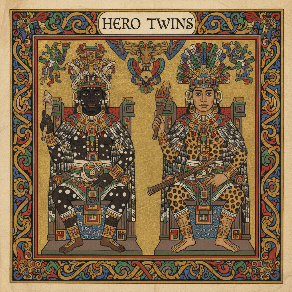 Portrait of The Hero Twins