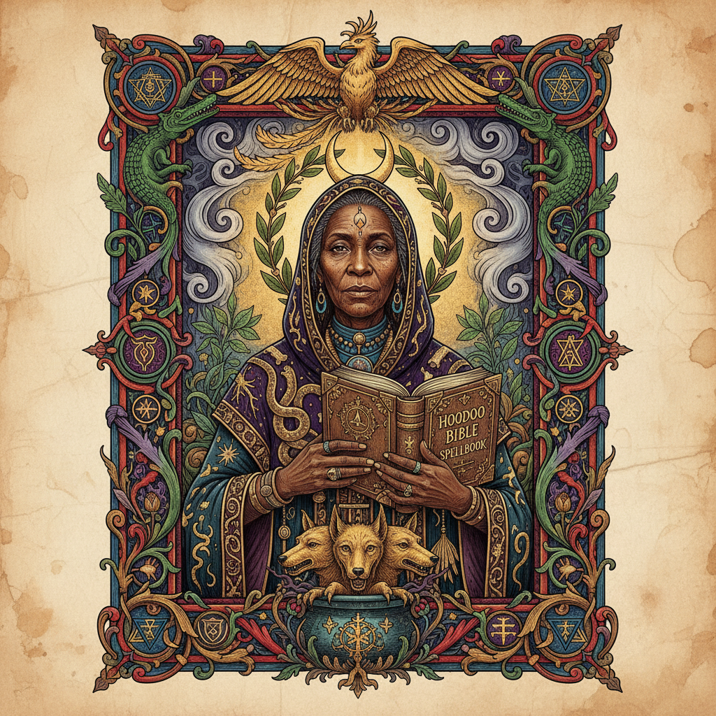 Portrait of The Bible as Spellbook