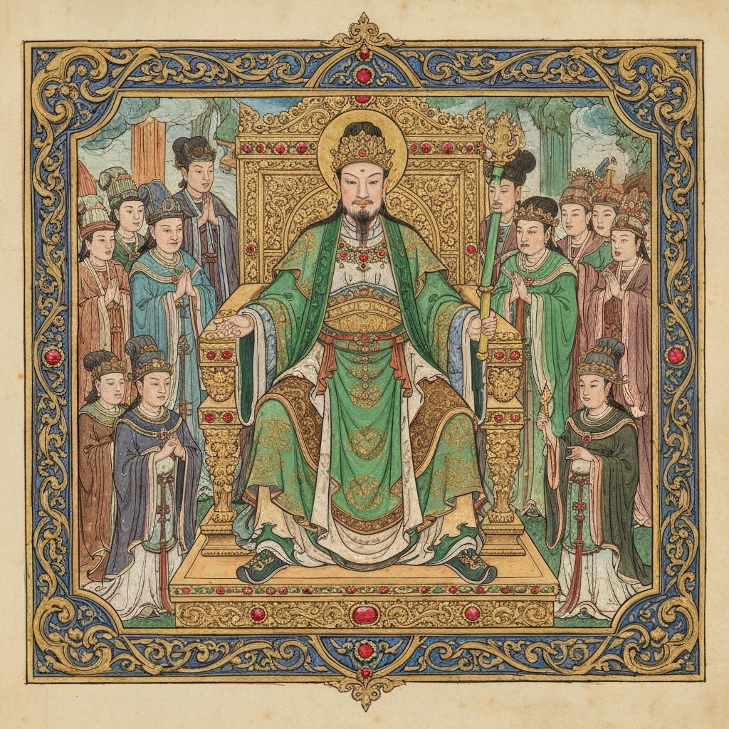 Portrait of Jade Emperor (Yu Huang Da Di)