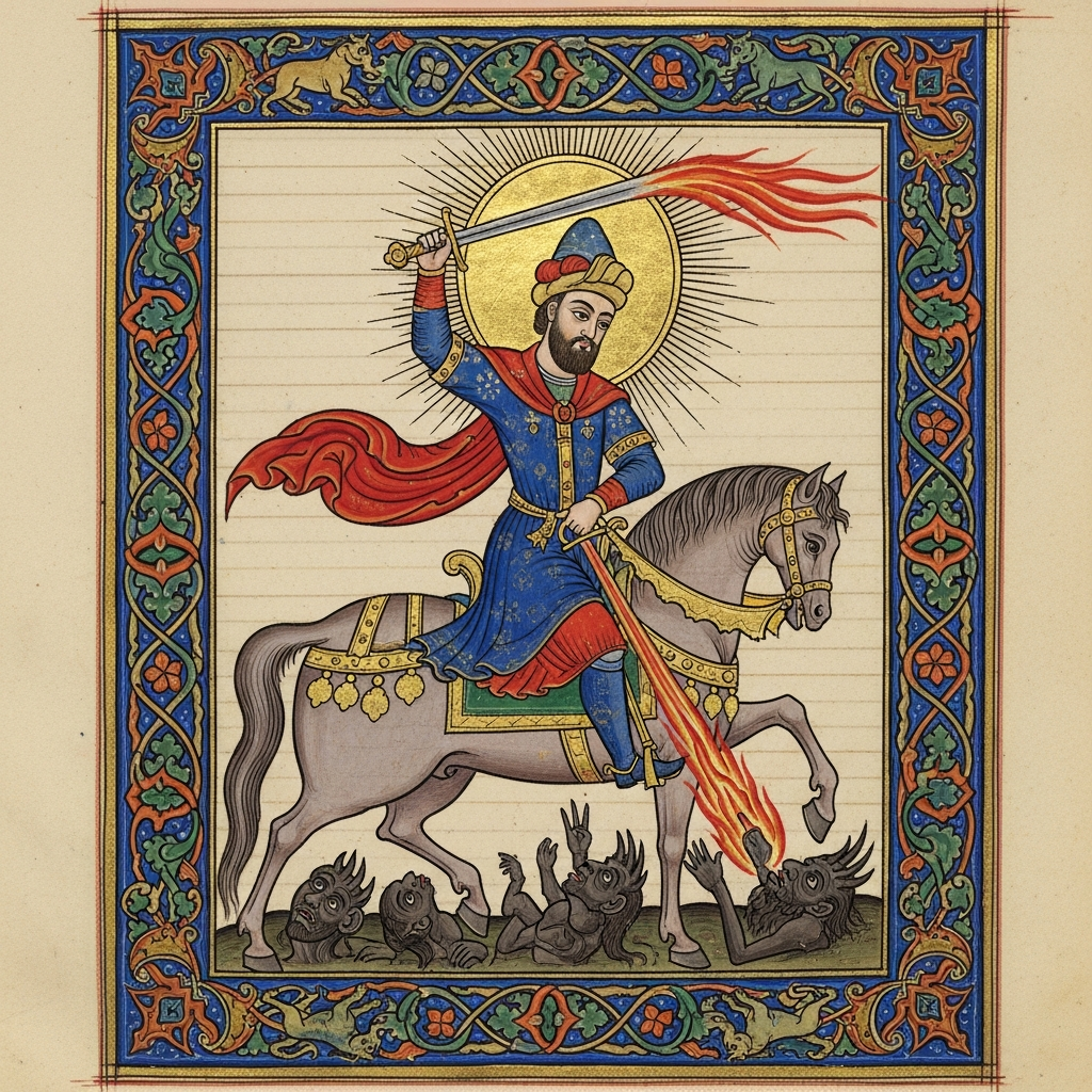 Portrait of Saoshyant