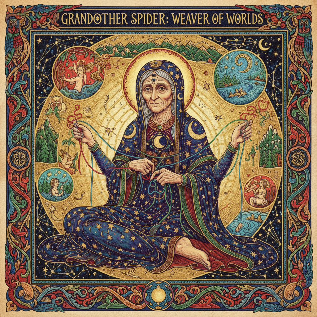 Portrait of Spider Woman / Grandmother Spider