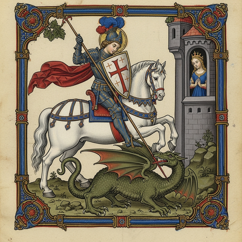 Portrait of Warrior Saints