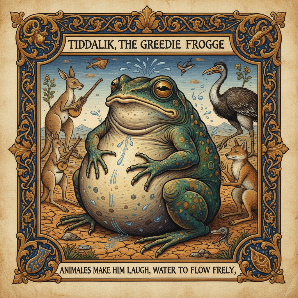 Tiddalik the Flood Frog (Various Nations)