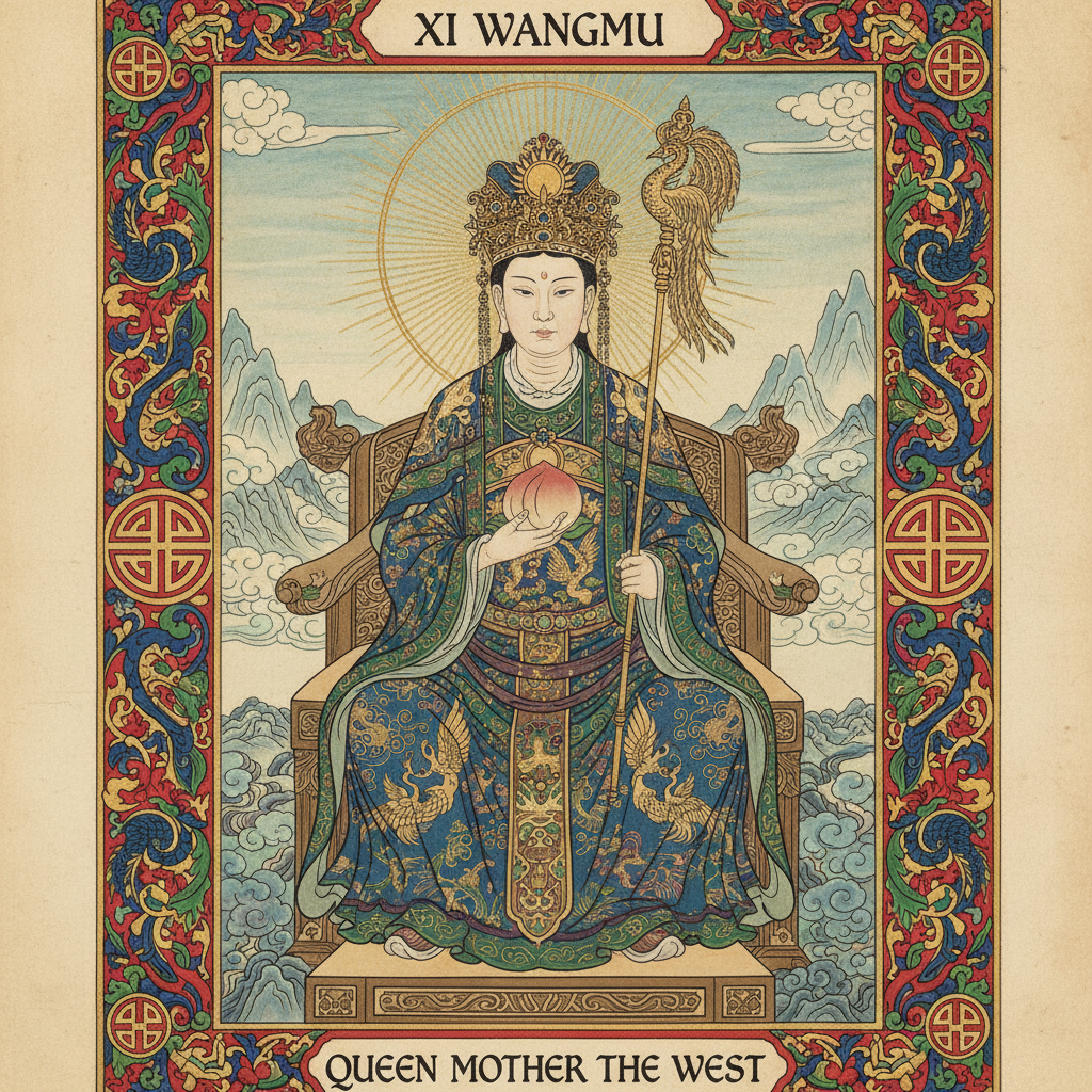Portrait of Xi Wangmu (Queen Mother of the West)