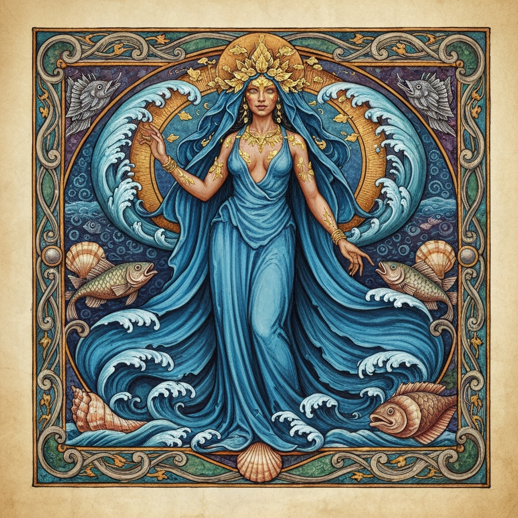 Portrait of Yemoja / Yemaya
