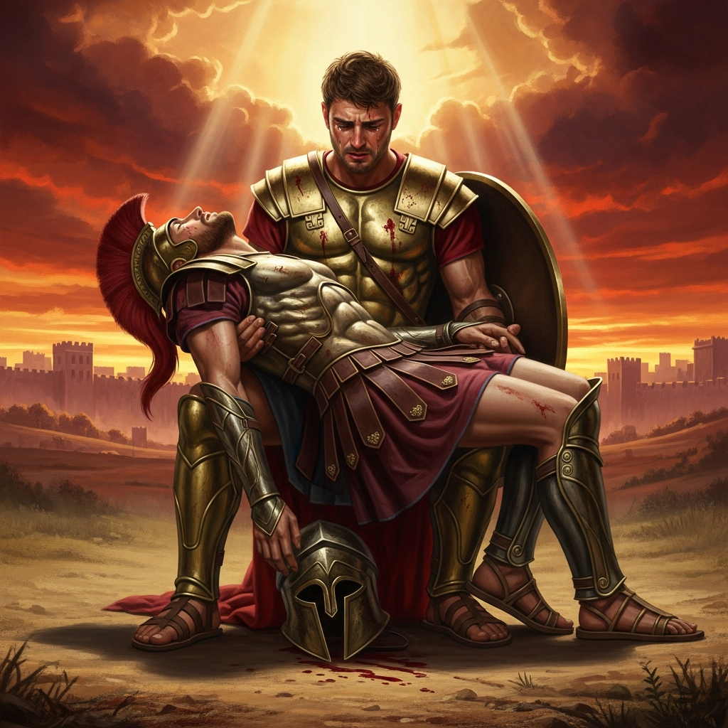 The Wrath of Achilles: When Patroclus Falls — hero image