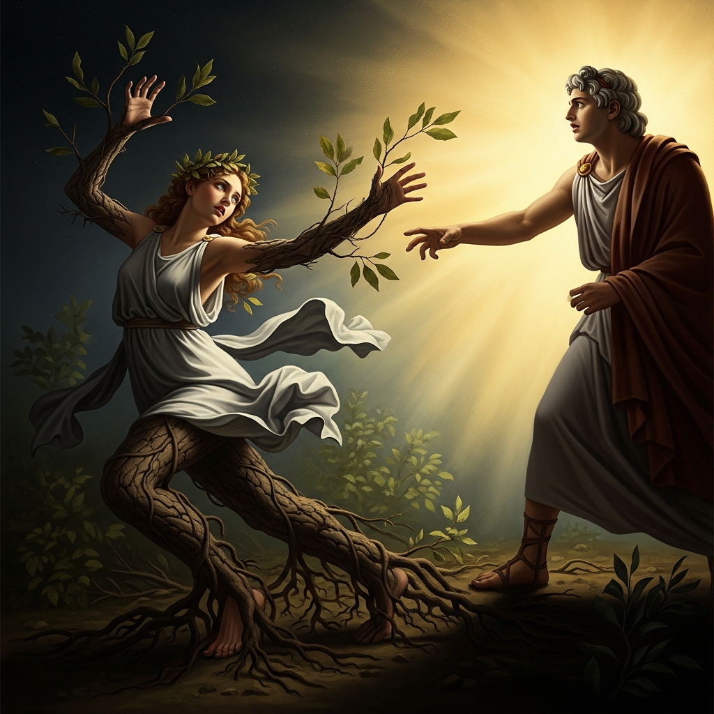 Apollo and Daphne: The God Who Cannot Catch the Girl Who Becomes a Tree — hero image