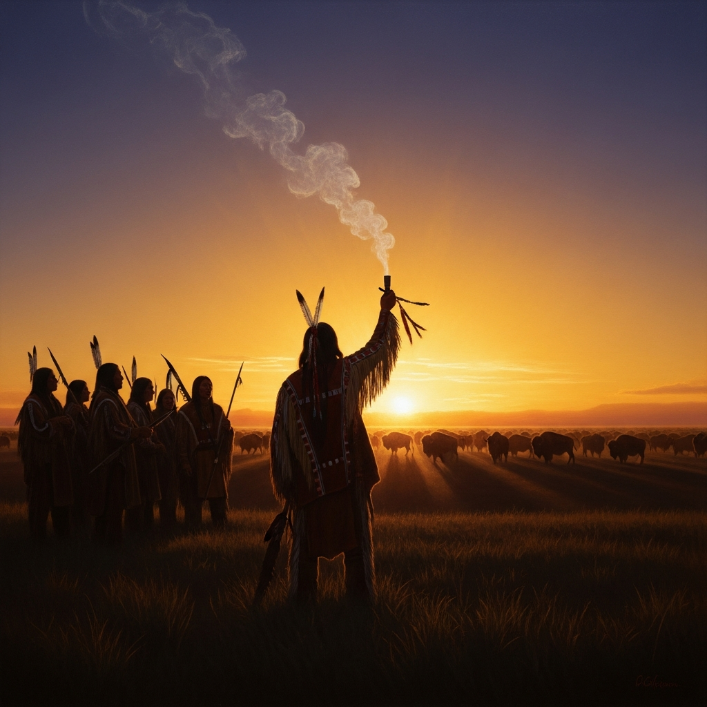 The Prayer Before the Buffalo Runs — hero image