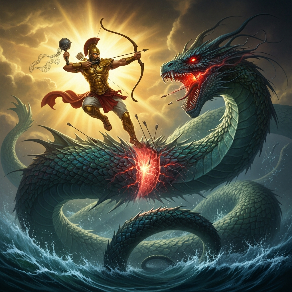 The Monster at the Heart of Creation: Chaos vs Order in World Mythology — hero image
