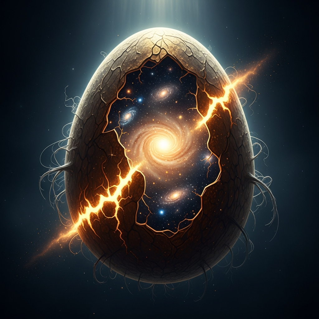 The World That Hatched: Cosmic Egg Creation Myths Across Five Traditions — hero image