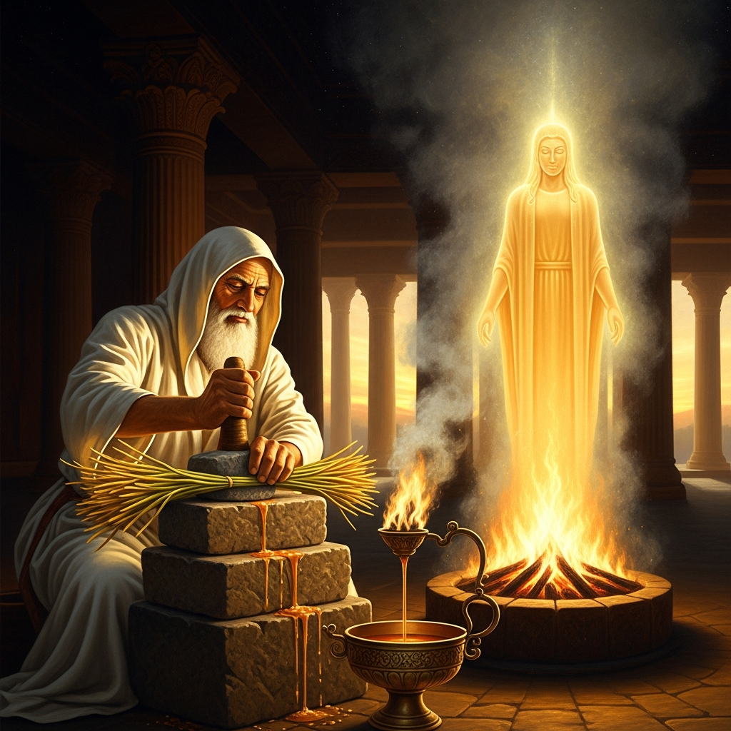 Haoma: The Plant That Touches the Divine — hero image