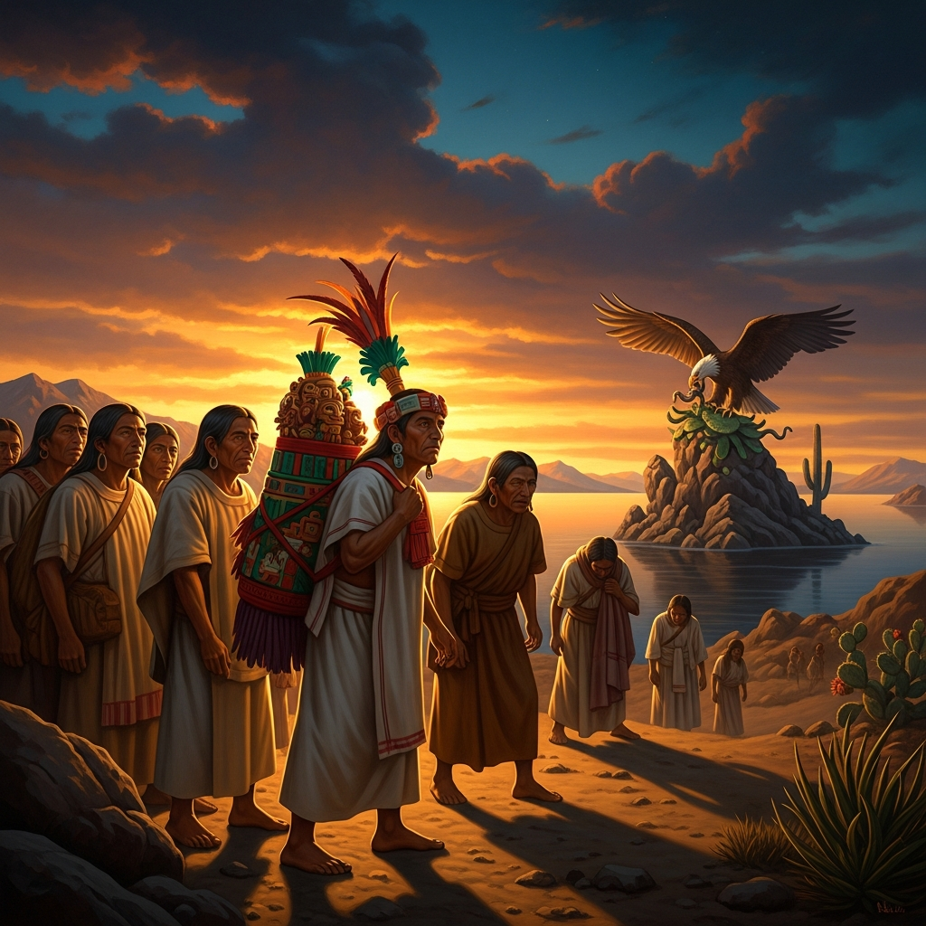 The Eagle on the Cactus: Huitzilopochtli's Long Walk — hero image