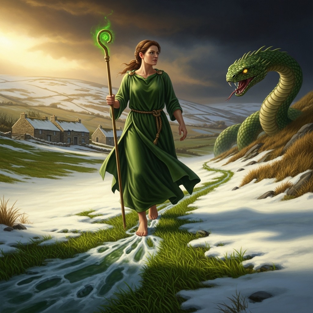 Imbolc: Brigid's Serpent Emerges — hero image