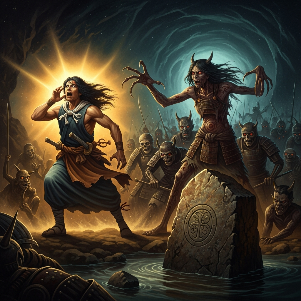 Izanagi and Izanami: The Islands Born from a Spear — hero image