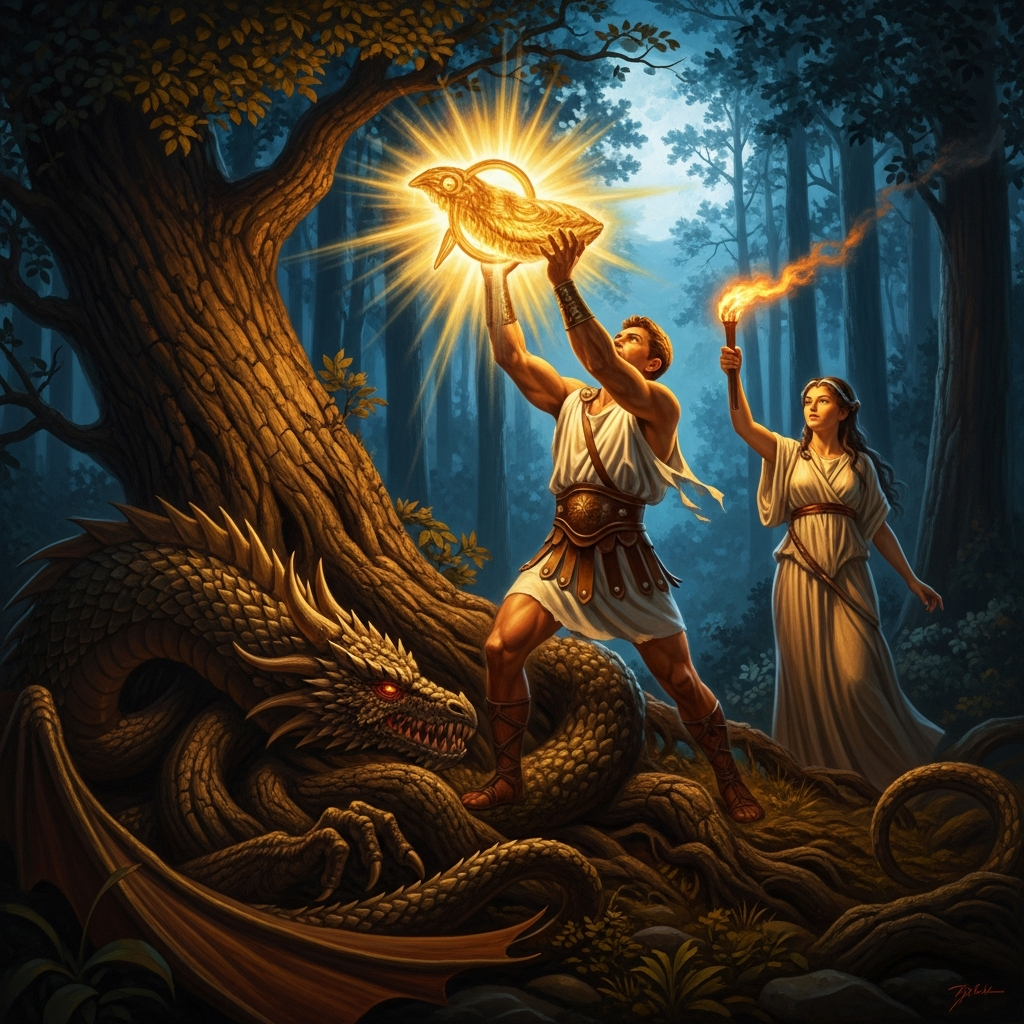 Jason and the Golden Fleece: The Argo, the Dragon, the Witch Who Loved Him — hero image