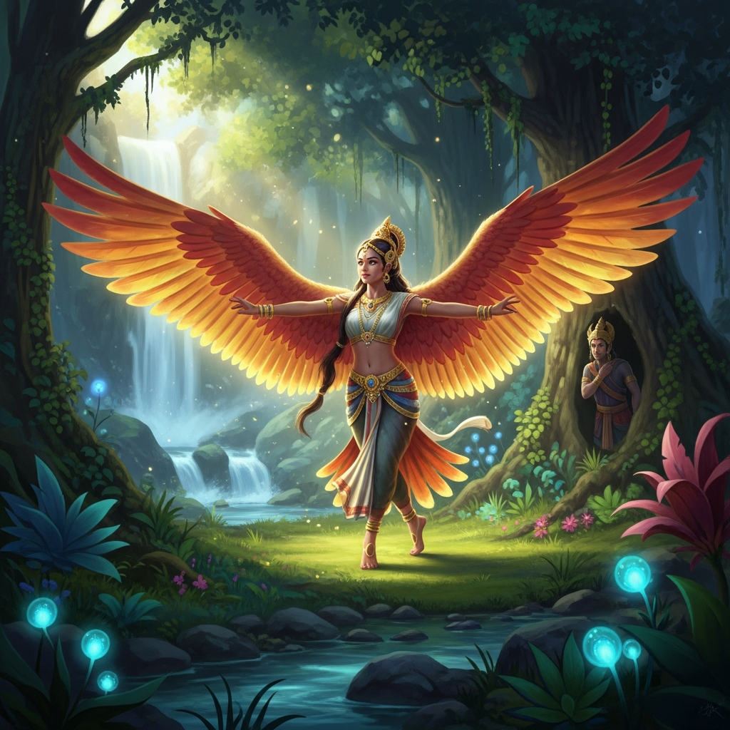 The Kinnara: Half-Human, Half-Bird — hero image