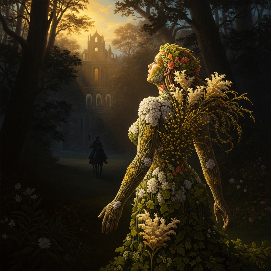Blodeuwedd: The Woman Made of Flowers — hero image