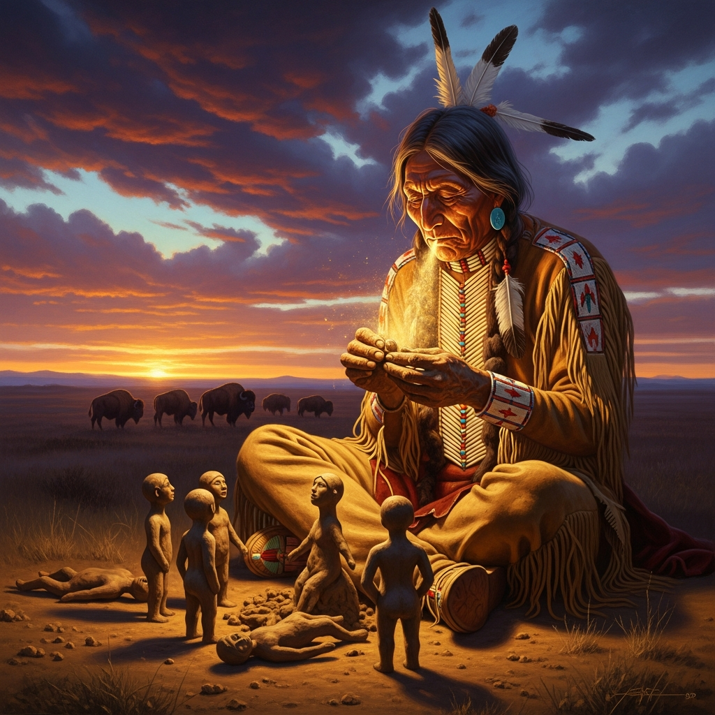 Napi the Old Man: How the Blackfoot World Was Made — hero image