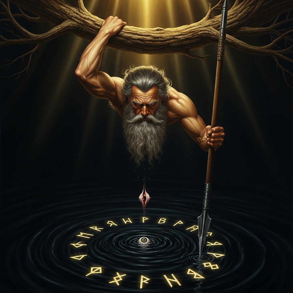 Odin at Mimir's Well: The Eye Given for Wisdom — hero image