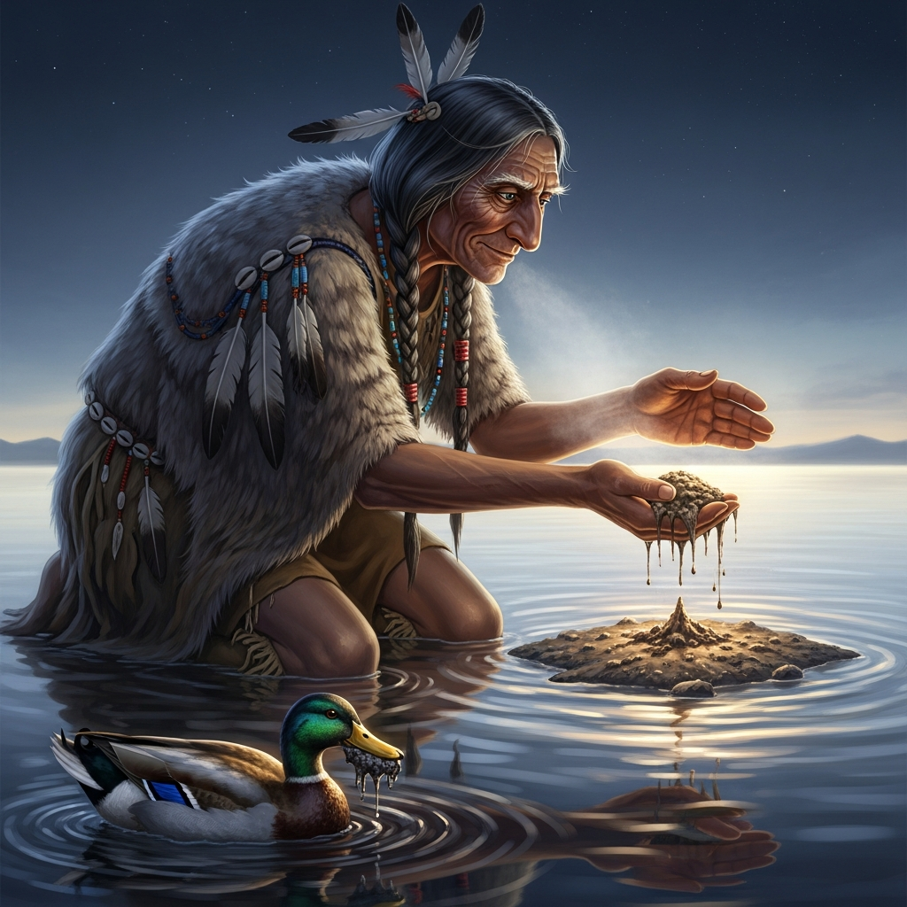 Old Man Coyote Makes the World — hero image
