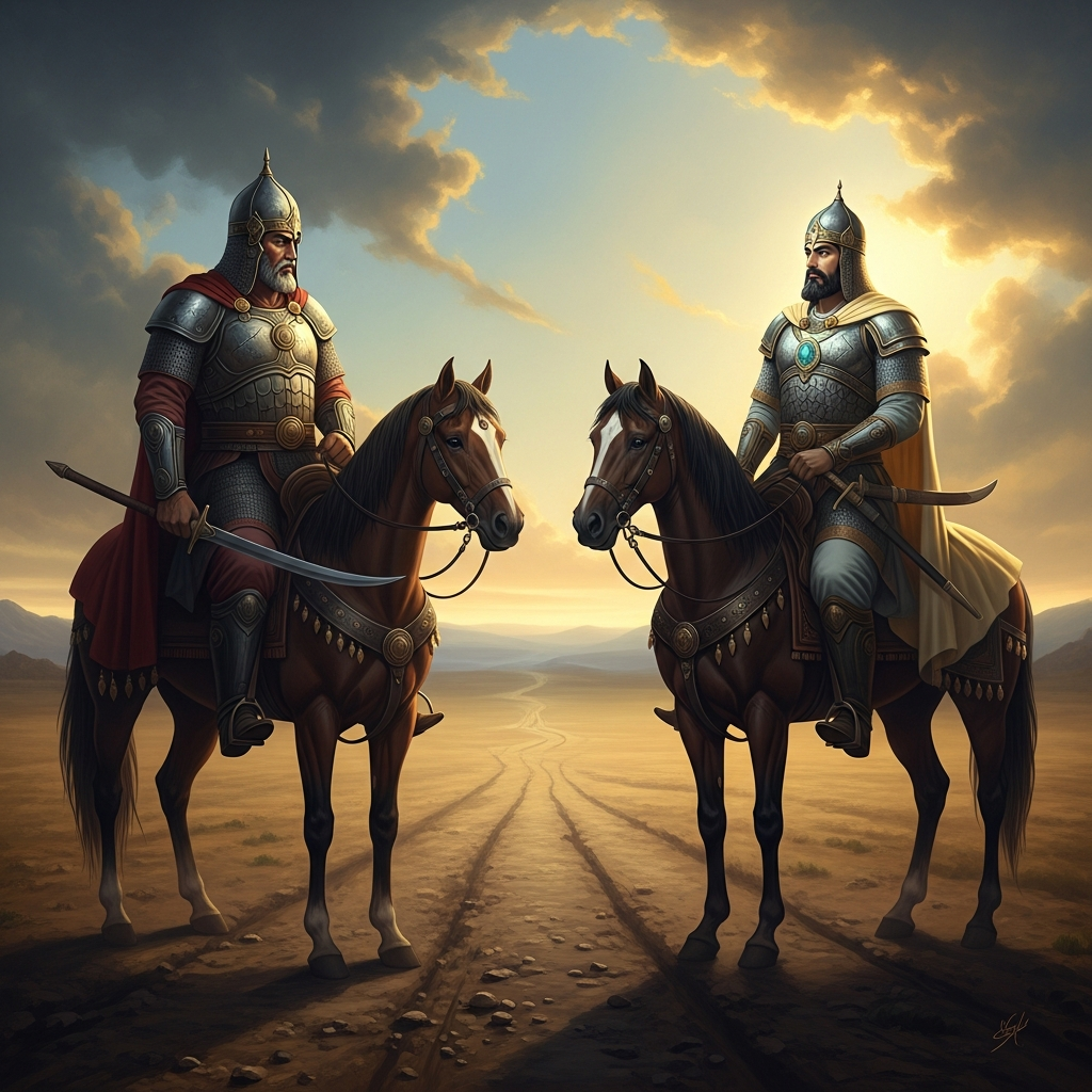 Two Invincible Men Must Fight — hero image