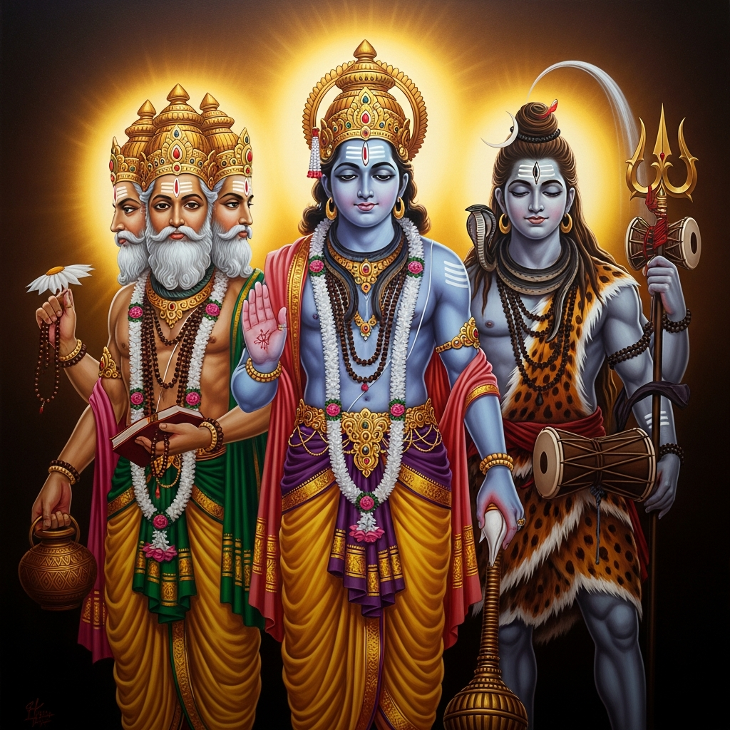 Three Is the Shape of the Divine: The Sacred Number Across World Religion — hero image
