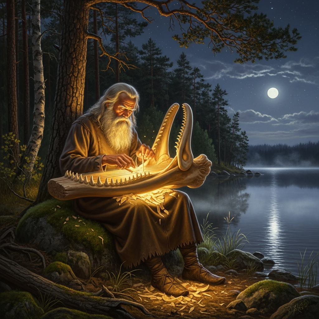 Väinämöinen and the Kantele of Pike-Bone — hero image