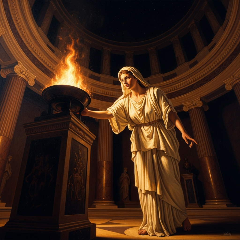 The Vestal Virgins and the Eternal Fire — hero image